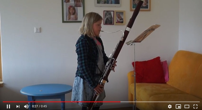 Ein Tanz aus der Fagott-Klasse