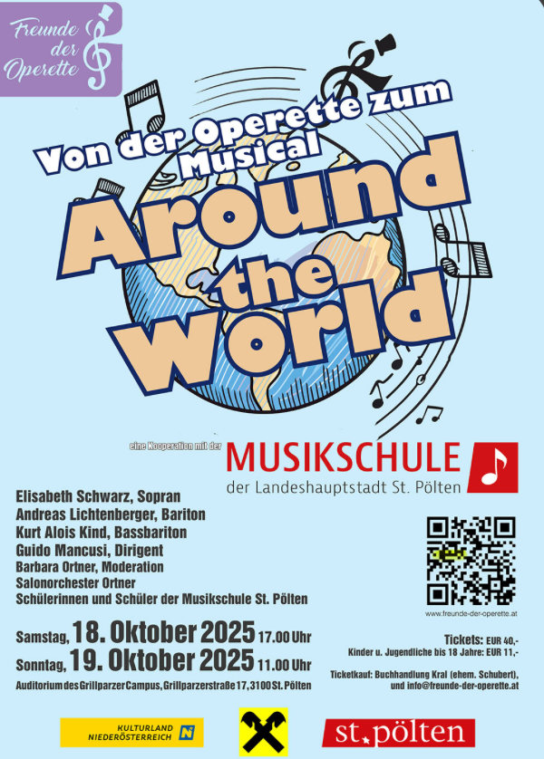 Around the World - Programmheft Oktober 2025