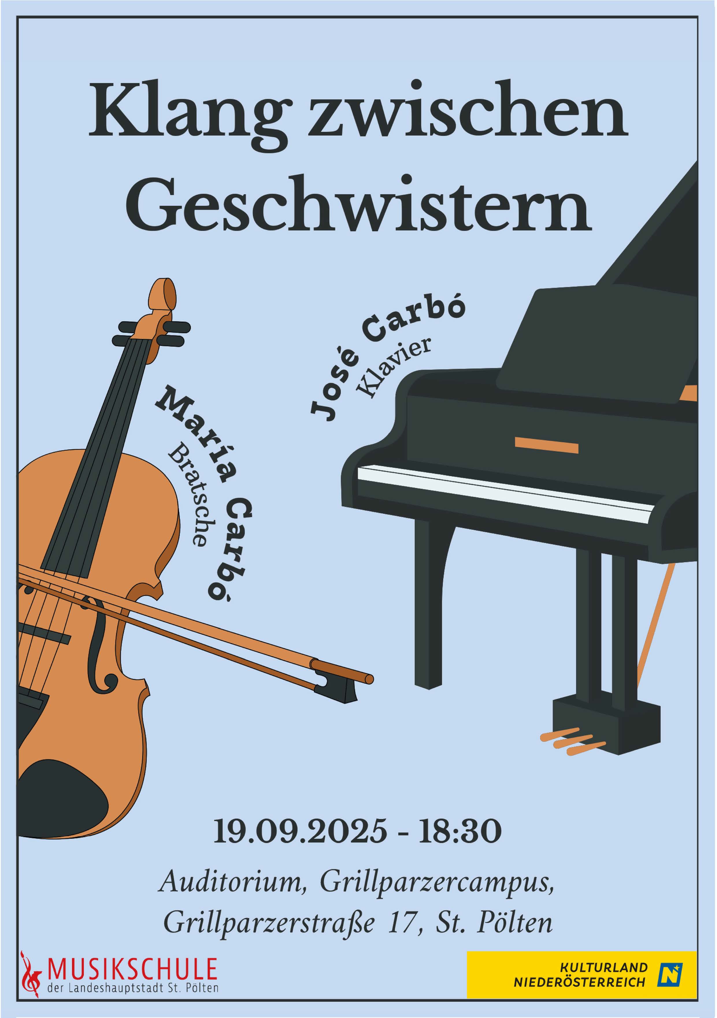Konzert der Klavierklasse Philipp Kronbichler