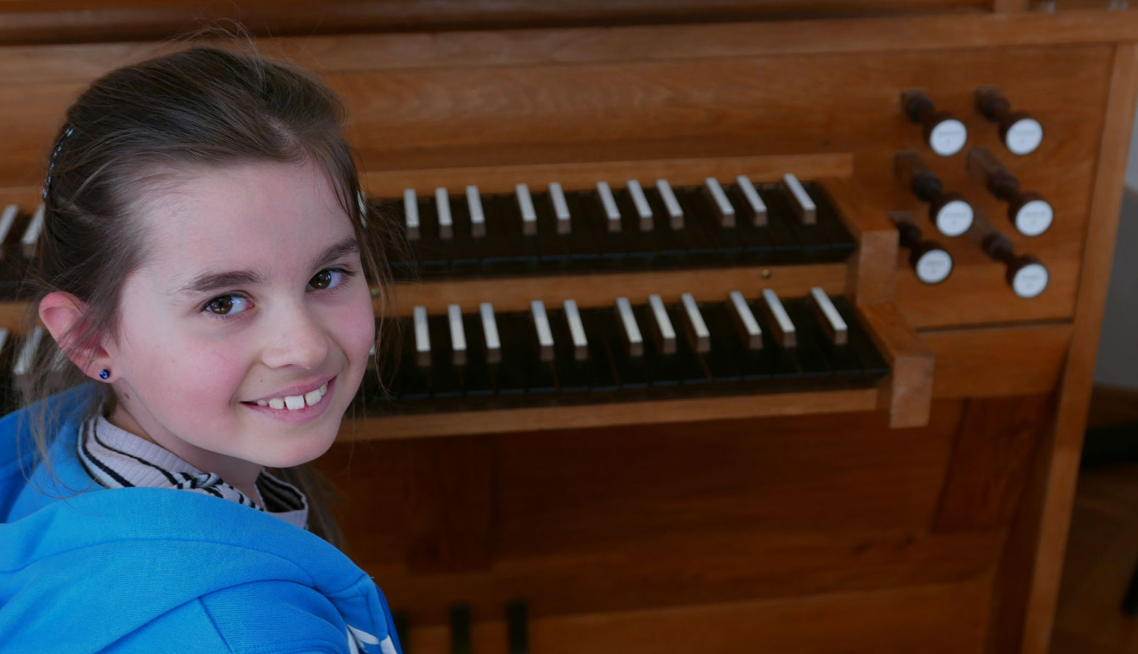 Orgelunterricht für Kinder Banner
