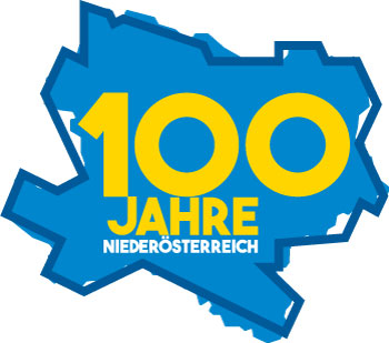 100 Jahre Niederösterreich Logo